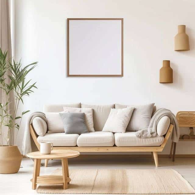 canapé dans un salon