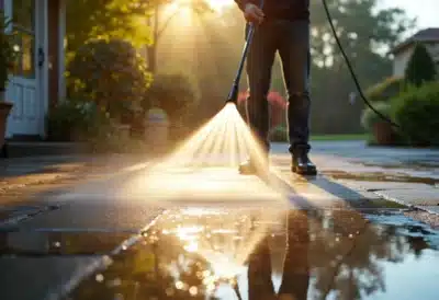 Que choisir pour un lavage sans résidus : canon à mousse ou jet haute pression ?