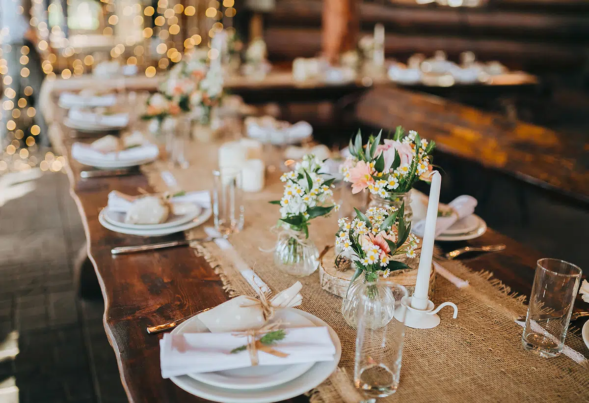 décoration table mariage