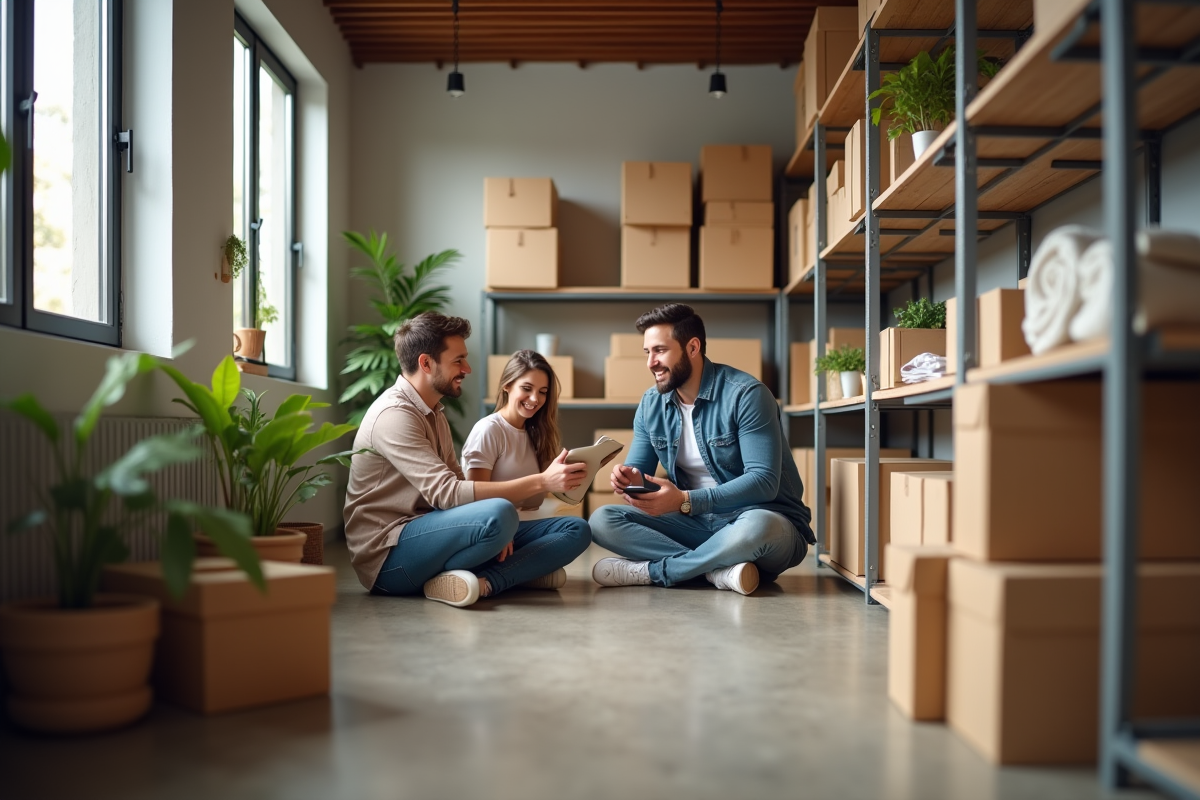 service de stockage