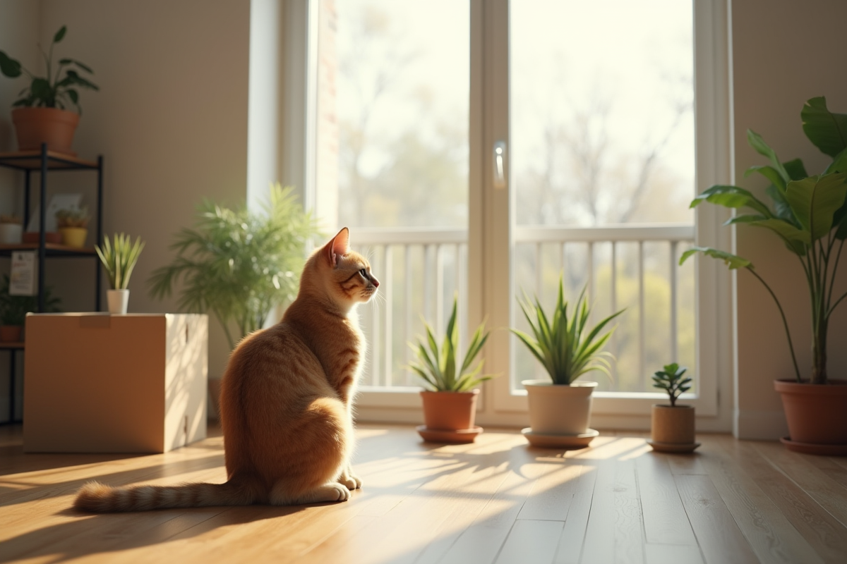 chat maison